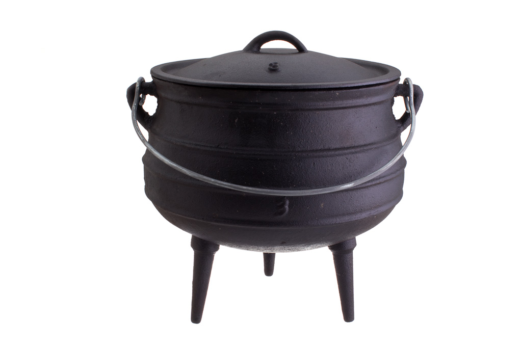 PANELA/POTE Ø26CM-8L C/3 PES FERRO